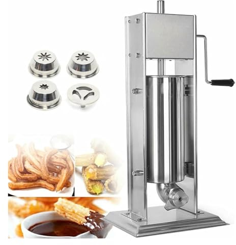Insaccatrice, Insaccatrice Manuale, Riempitrice manuale verticale, for ristoranti, caffetterie, panetterie(7l)