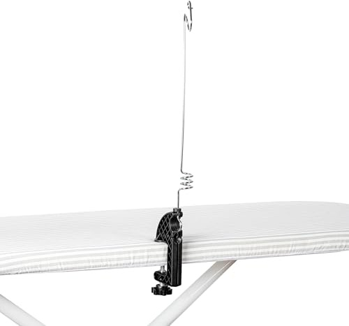 IneVibe Vertical Cord Holder for Ironing Board | Flexible Iron Cord Minder and Cable Support, Tidy and Practical
