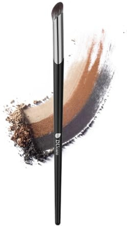 DUcare V02 Lot de pinceaux correcteurs, surligneur et ombre à paupières – Mini outils de maquillage pour formules liquides, crémeuses et poudrées (pinceau correcteur à tête sphérique)