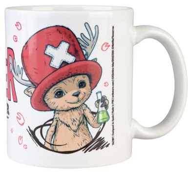 Grupo Erik One Piece Chopper Tazza 350 ml | Tazza Colazione Ceramica | Adatte Lavastoviglie e Microonde, Colori Vivaci, Stampa di Alta Qualità, Tazzine Caffè Particolari, One Piece Gadget