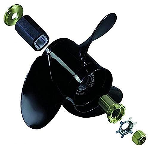 Vortex Michigan Wheel 992001 Series-Hélice de Aluminio de 3 Palas, Derecha, diámetro Pulgadas de Paso, Plata, 16 Diameter x 13 Pitch