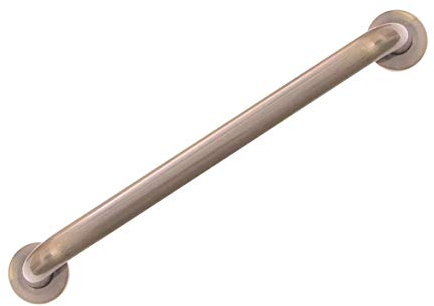 Haltegriff aus Edelstahl (Ø25mm, 100cm, Bronze) Badewanne Bad Badezimmer Wanne Dusch-Halte-Griff-Stange