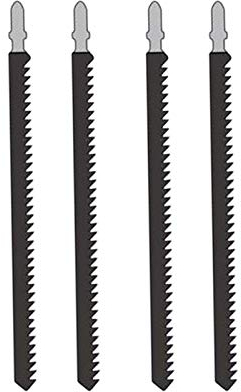 without FMN-HOME, 4 Stück Stichsägeblätter T744D, 180 mm, Säbelsäge, Multi für Holz, Metall, Säbelsäge, 6TPI Stichsägeblatt, Elektrowerkzeuge, Zubehör