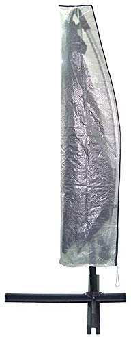 ZZX Funda de Protección para Sombrillas, Cubierta para Parasol excéntrico de Jardín PE Resistente al Desgarro, con diseño de Cuerda de Arrastre,Z2