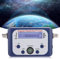 143 Satellite Finder, Portable Lightweight Built-in Amplifier Digital Signal Finder Meter with LCD Display Screen