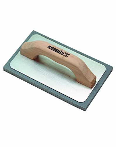 AUSONIA - 42060 TALOCHA LLANA DE CAUCHO PARA LECHADA LLANA DE GOMA 21X14 CM