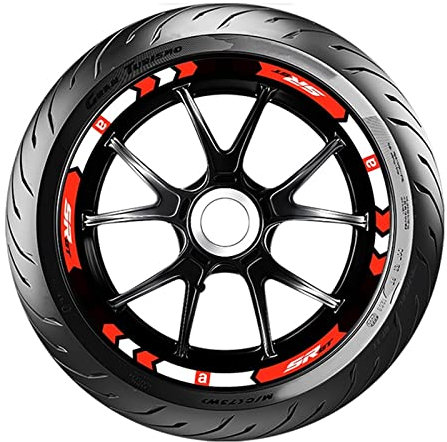 Felgenband Motorrad-Radnaben-Aufkleber, Reflektierendes Felgenband, Streifenband, Zubehör Für Aprilia SRGT200 SGRT 200(Color:D)