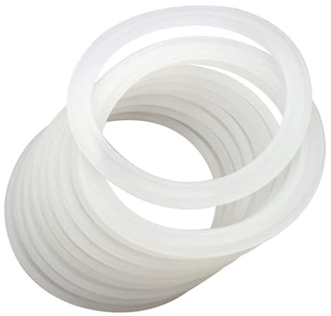 Shinekoo Gummidichtringe für Einmachgläser mit breiter Öffnung (70 mm), 4 Stück