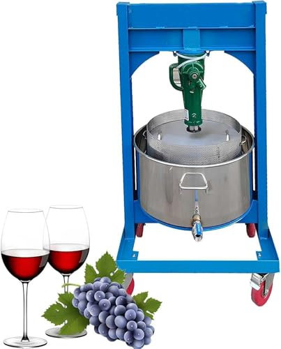 Pressa Idraulica Per Frutta Pressa Per Frutta Da 2,1 Galloni 8lf, Barile Per Pressa Per Succo Di Sidro Di Vino E Uva In Acciaio Inossidabile, Pressa A Pressione Da 2 Tonnellate, Martinetto Id(Size:8L)