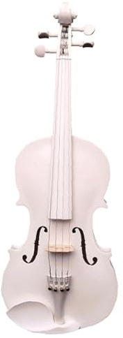 Violine Anfängergeige Aus Massivem Holz Handgefertigt Weiße Violine 4/4 Klare Klangqualität