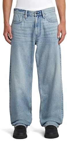 G-STAR Herrtyp 96 lösa jeans, Flerfärgad (Sun Faded Pacific Blue D23693-d788-h466), 34W / 32L
