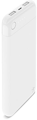 Belkin Batterie externe Boost Charge 10K avec connecteur Lightning (certification MFi, iPhone 12, 12 Pro, 12 Pro Max, 12 mini, 11, 11 Pro/Pro Max, XS, XS Max, XR, X, SE, 8/8 Plus, iPad, noir)