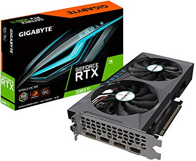 Gigabyte GeForce RTX 3060 Ti Eagle OC 8GB Carte Graphique