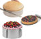 4smile Tortenzubehör - Edelstahl Torten Schneidehilfe Set, 4 Teile - Tortenboden Schneidehilfe + Konditormesser + Tortenheber + Tortenring verstellbar hoch 8,5 cm - Kuchen Schneidehilfe Set