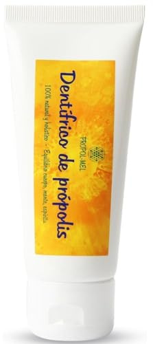 Natürliche Zahnpasta 100g. Propolis wirkt als Regenerator und Stärkungsmittel des Zahnfleisches, Zahnremineralisator und Antikaries. Fluoridfreie Zahnpasta.