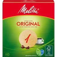 500x Melitta Original Rundfilter Grösse 1 Filtertüten/Kaffeefilter Naturbraun (Melitta Gr 1 Rundfilter, 500 Filter)