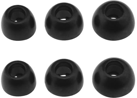 LT Easiyl Memory Foam Ear Tips for JBL Live Pro 2 TWS, 6PCS, Black | Replacement Earmuffs, Compatible with JBL Live Pro 2