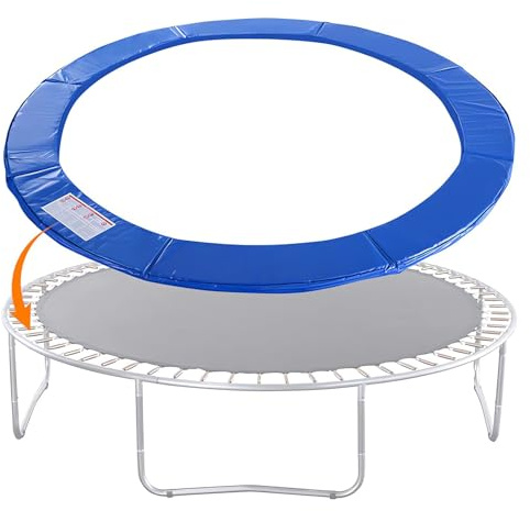 KDXYSL randabdeckung für Trampolin Ø 183/244/275/305/366/427/488 cm - Kinetic Trampolin ersatzteile, 15 mm EPE-Schaumstoff,Trampolinzubehör Ersatzteile für Gartentrampoline, 6FT/183CM