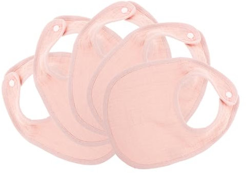 SHOWERORO 5stücke Baumwolle Babyspeicheltücher Wiederverwendbar Fütterungstücher Junge Mädchen Speicheltuch Waschbar Sabberlätzchen Für Kleinkinder Und Junge Mädchen