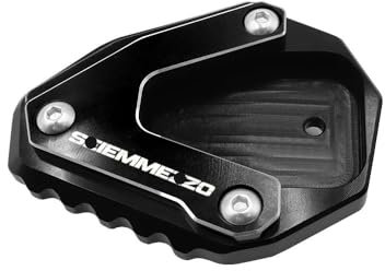 Seitenständer Pad Für SEIEMMEZZO SCR STR 650 2023 Motorrad CNC Kickstand Fuß Seitenständer Verlängerung Pad Stützplatte Vergrößern Ständer