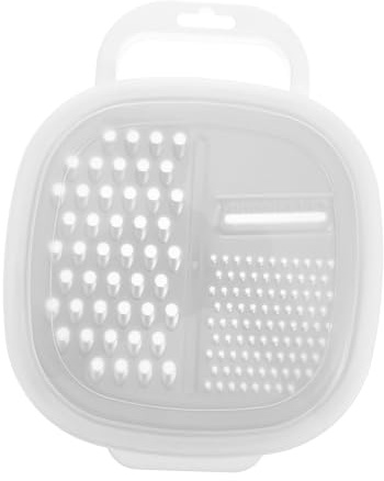 Alipis Trancheuse Cuisine en Acier Inoxydable pour Légumes et Fruits, Râpe Multifonction Lame de Précision, Design Blanc pour Usage Cuisine