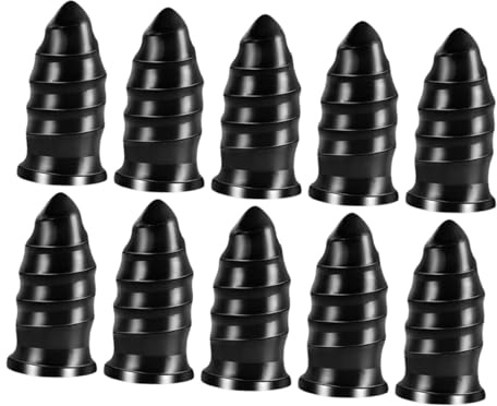 HORIALENCE 10pièces Kit De Réparation De Pneus Avec Vis De Réparation Et Clous Caoutchouc Pour Pneus Crevés De Voiture Et
