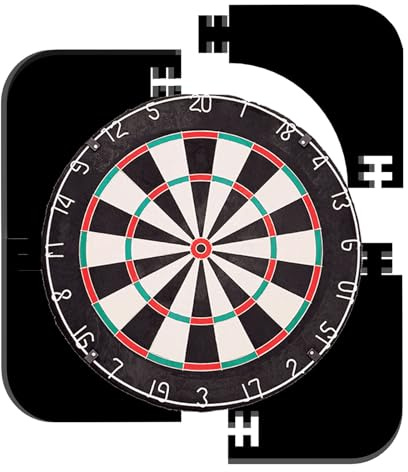 Dart Board Surround Ring, Durable EVA Dartboard Surround Dart Board Wall Protector for Family and Party Games, Universal Darts Accessory