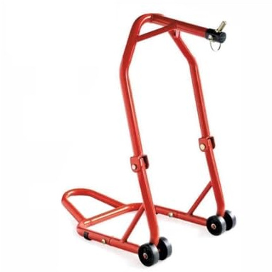 ZCPOPKNHNZ Soporte de elevación para motocicleta Soporte de rueda delantera Brazo basculante Elevador Fixi(Model B red)
