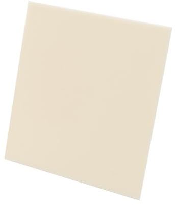 Farbige durchscheinende Acrylplatten, Acrylglasplatte, mehrfarbig, 200 x 200 mm, 3 mm, for Kunst, Design, Basteln und Heimdekoration(Beige)