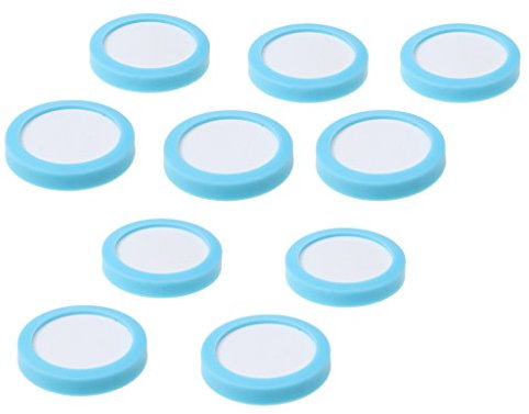 Gazechimp 10x Diffusorscheibe Scheibe Keramik Für Aquarium Co2 Keramik Kohlendioxid Diffusor - Mehrfarbig, 3cm