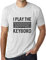 Camiseta Estampada para Hombre Idea De Teclado Gamer para Deportes Electrónicos – Gamer Keyboard Esports Idea – T-Shirt Vintage Manga Corta Regalo Original Cumpleaños Diseño Gráfico Moda Ash XS
