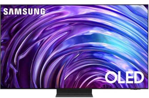 SAMSUNG 55 Class OLED 4K S95C Series, Quantum HDR, Dolby Atmos, Object Tracking Sound+, Q Symphony, Gaming Hub, Motion Xcelerator Turbo Pro Smart TV, with Alexa Built-in (QN55S95CA, 2023) (Renewed)