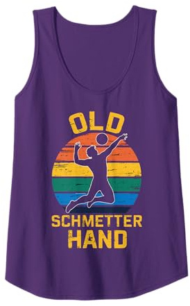 Volleyball Old Schmetterhand Beachvolleyball Volleyballer Tank Top