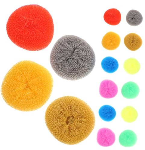 Beavorty Estropajos para Ollas y Cocina 30 Unidades Colores Surtidos Esponjas Reutilizables Resistentes Limpieza Profunda para Fregaderos y Sartenes Uso Doméstico