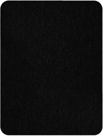 Aomhrek Stoff Reparatur Patches, Selbstklebende Reparaturpflaster, Reparaturflicken für Leinengewebe, Selbstklebende Bettwäsche für Sofas, Bürostühle, Kopfteile, Vorhänge, 20 x 28 cm (Schwarz)