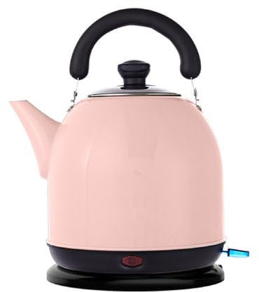 KKTX Fast Boil Electric Kettle, 5L, 1500 Watts, Kettle Easy to Clean, Auto Shut-Off And Boil-Dry Protection for Hot Water Tea Or Coffee | Swivel Base,Pink