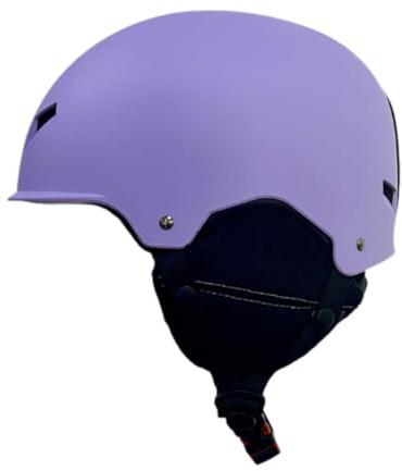 Hellery Ski Helmet Skateboard Helmet Headgear Skiing Accessories for Cycling Skateboard Mountain Road Rock Climbing Outdoor Sports, Purple, M