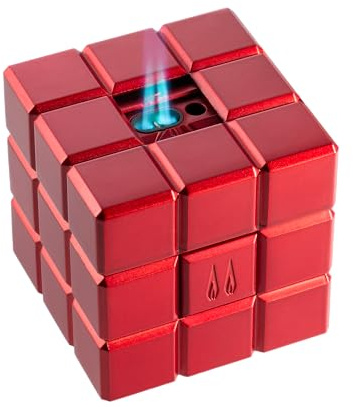 Colibri Heritage Cube Desk Lighter - Red