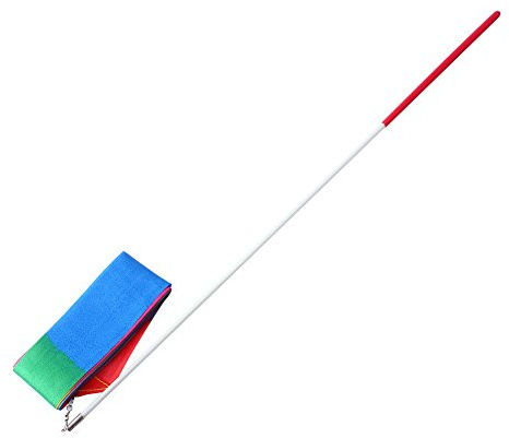 Tanzbänder für, Gymnastics Ribbon 50 Cm Ribbon und Stick Streamer mit Einem 50 -Cm -Inventory/Share für Tanz und Gymnastikroutinen