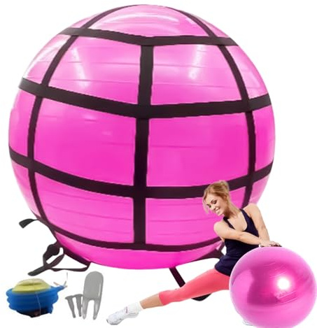 Palla per esercizi di equilibrio, sedia per il parto in gravidanza, anti-scoppio per allenamento per flessibilità, supporto da palestra per pilates prenatale, attrezzatura per aiuto principale