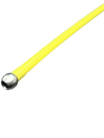 Accessorio spruzzatore di sapone con pipetta a sfera a gravità e tubo in silicone per prestazioni idropulitrici (giallo)