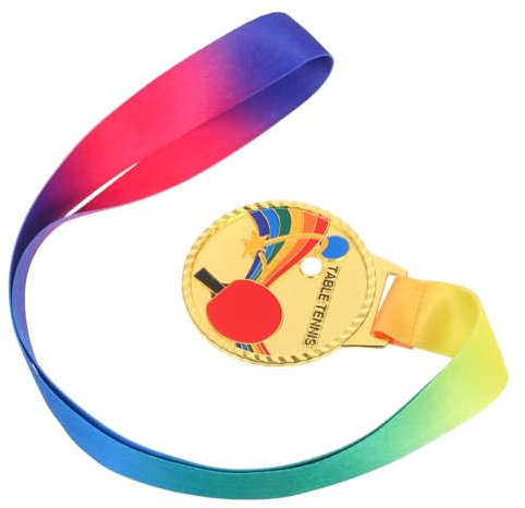 Anneome Metallmedaillen Für Tischtennis-preise Sportwettbewerbe Studenten-auszeichnungen Und Gemeinschaftsveranstaltungen Goldmedaillen-Design Langlebig Und Praktisch Für Events