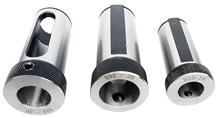 1pc Tool Sleeve D25 D32 Diameter Reducing Set MT1 MT2 MT3 Turning Tool Rod Tool Sleeve Lathe Tube Clamping Guide Sleeve(D32-18mm)