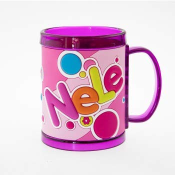 H+H 03873010058 Kinderbecher-Namensbecher, Mehrfarbig
