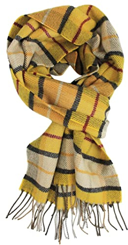 Rotfuchs Winterschal & Warm Karo modisch Mehrere Farbstellungen Wolle Made in Germany
