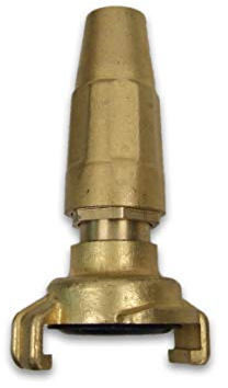 Handelskönig Messing-Spritze 3/4 Zoll Spritzdüse Schnellkupplung Düse Schlauchkupplung GEKA Metallspritzdüse Metallspritze
