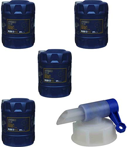 4x20 Liter MANNOL Hydrauliköl Hydro ISO 68 HM HLP DIN 51524 US STEEL 126/127 Oil