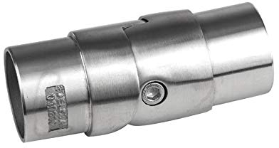 Edelstahl Gelenkbogen flexibel 0° - 90° Gelenkstück (Ø 33,7 x 2,0 mm)