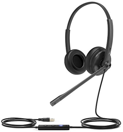 HWUSA Yealink UH34 Dual USB-A Headset - Teams Certified