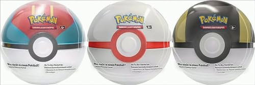 Pokémon (Sammelkartenspiel), PKM Pokeball Tin Herbst 2023 DE